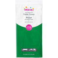 Amscan Plastic Tablecover, Rectangle 54" x 108", Green - Case of 72