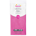 Amscan Plastic Tablecover, Rectangle 54" x 108", Bright Pink - Case of 72